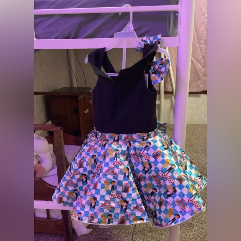 Custom ONE OF A KIND GREASE PAGEANT DRESS